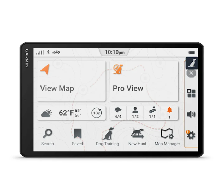 Garmin Alpha XL 10" Dog Tracking GPS Navigator - - Mansfield Hunting & Fishing - Products to prepare for Corona Virus