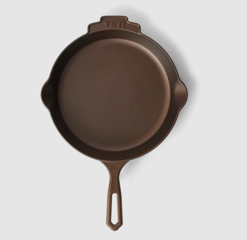Yeti Cast Iron Skillet - 10 INCH - Mansfield Hunting & Fishing - Products to prepare for Corona Virus