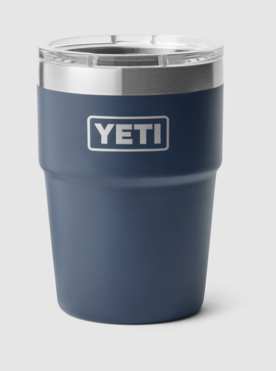 Yeti 16oz Stackable Tumbler (473ml) - 16OZ / NAVY - Mansfield Hunting & Fishing - Products to prepare for Corona Virus