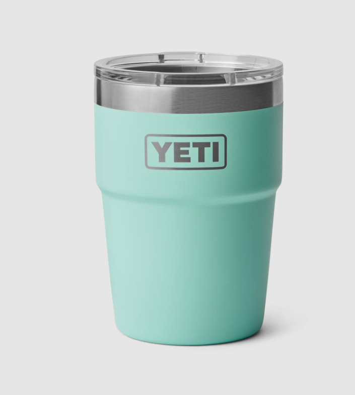 Yeti 16oz Stackable Tumbler (473ml) - 16OZ / SEAFOAM - Mansfield Hunting & Fishing - Products to prepare for Corona Virus