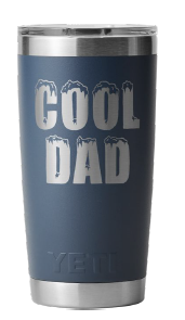Yeti 20oz Tumbler with MagSlider Lid (591ml) - Cool Dad - Fathers Day Limited Edition - 20OZ / NAVY - Mansfield Hunting & Fishing - Products to prepare for Corona Virus