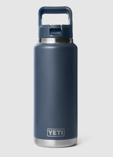 Yeti Rambler 36oz C Straw Bottle (1065ml) - 36OZ / NAVY - Mansfield Hunting & Fishing - Products to prepare for Corona Virus