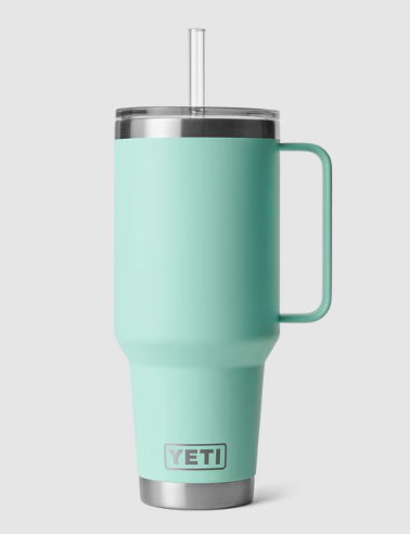 Yeti 42OZ Straw Mug (1.2L) - SEAFOAM - Mansfield Hunting & Fishing - Products to prepare for Corona Virus