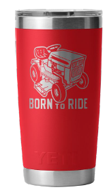 Yeti 20oz Tumbler with MagSlider Lid (591ml) - Born To Ride - Fathers Day Limited Edition - - Mansfield Hunting & Fishing - Products to prepare for Corona Virus
