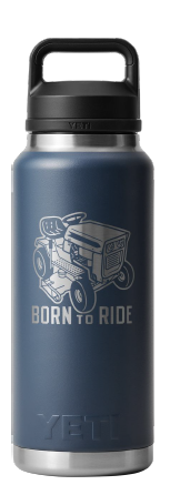 Yeti 36oz Bottle with Chug Cap (1065ml) - Born To Ride - Fathers Day Limited Edition - - Mansfield Hunting & Fishing - Products to prepare for Corona Virus