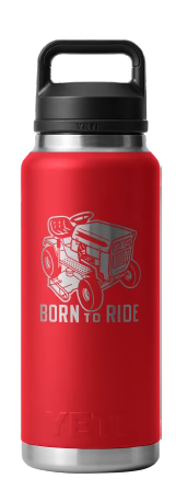 Yeti 36oz Bottle with Chug Cap (1065ml) - Born To Ride - Fathers Day Limited Edition - - Mansfield Hunting & Fishing - Products to prepare for Corona Virus