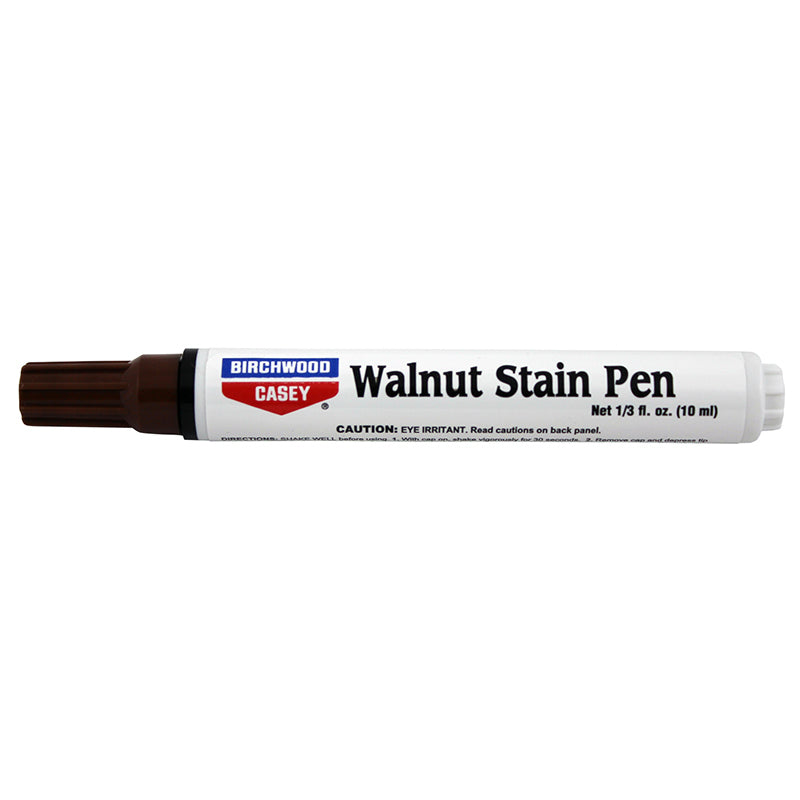Birchwood Casey Walnut Stain Pen 0.33oz - - Mansfield Hunting & Fishing - Products to prepare for Corona Virus