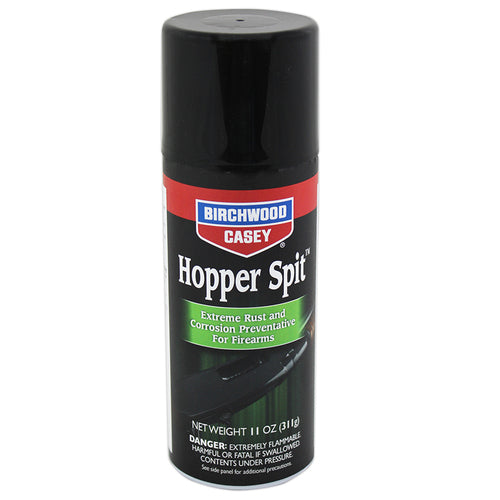 Birchwood Casey Hopper Spit Rust Protection 11oz - - Mansfield Hunting & Fishing - Products to prepare for Corona Virus