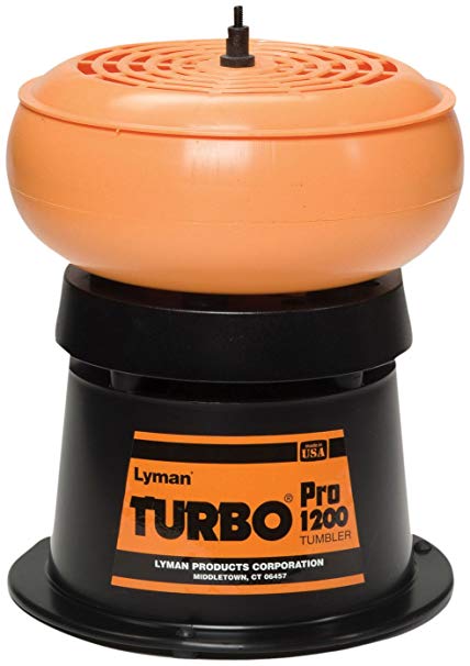 Lyman 1200 Pro Turbo Tumbler - - Mansfield Hunting & Fishing - Products to prepare for Corona Virus