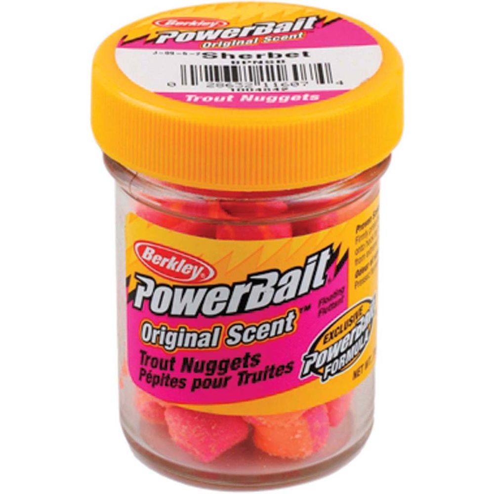 Berkley Gulp! Powerbait Trout Nuggets Sherbert Burst - - Mansfield Hunting & Fishing - Products to prepare for Corona Virus