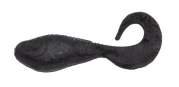 Berkley 3 Inch Minnow Grub Soft Plastic - BLACK - Mansfield Hunting & Fishing - Products to prepare for Corona Virus