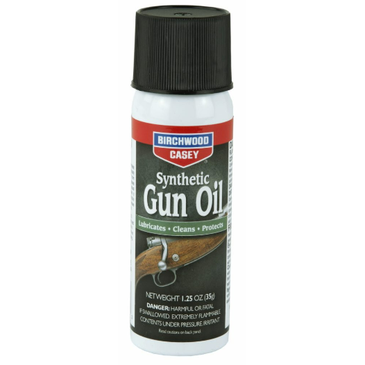 Birchwood Casey Synthetic Gun Oil1.25oz - - Mansfield Hunting & Fishing - Products to prepare for Corona Virus