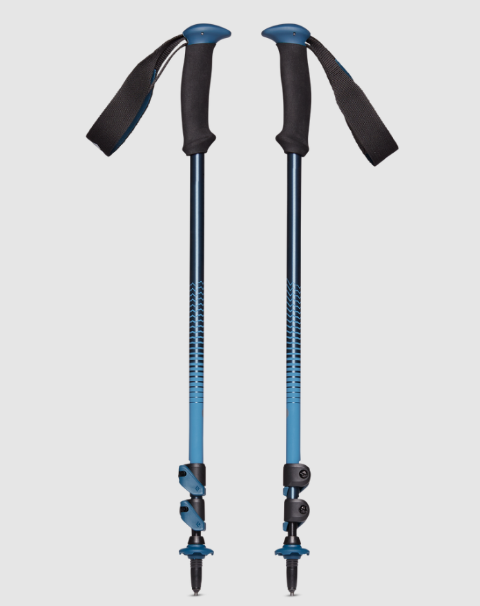 Black Diamond Trail Back Trekking Poles - Azurite -  - Mansfield Hunting & Fishing - Products to prepare for Corona Virus