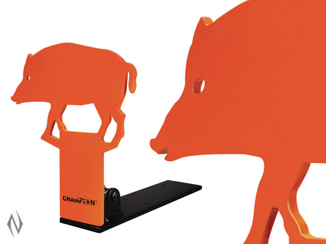 Champion Target 22 Metal Pop Up Hog - - Mansfield Hunting & Fishing - Products to prepare for Corona Virus