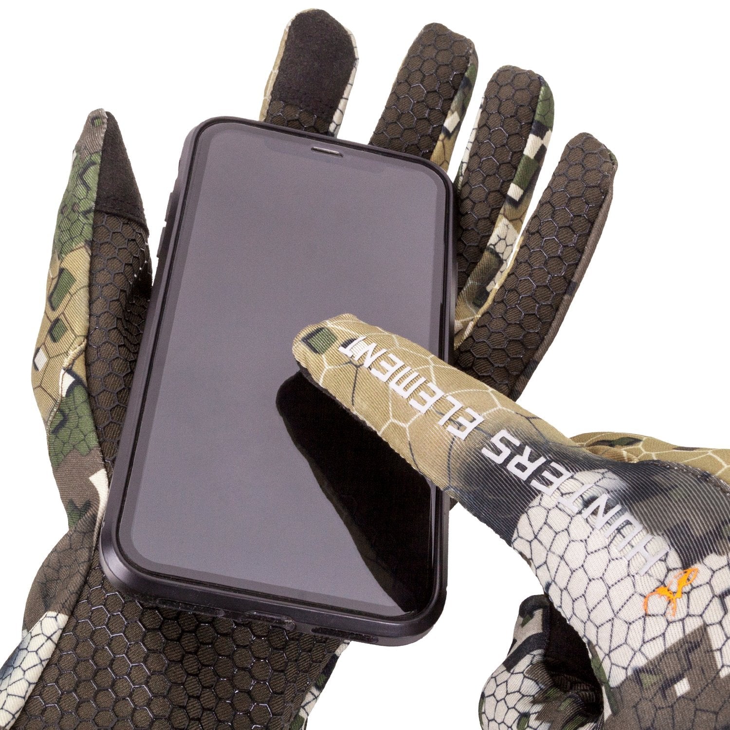 Hunters Element Crux Full Finger Gloves Desolve Veil - - Mansfield Hunting & Fishing - Products to prepare for Corona Virus