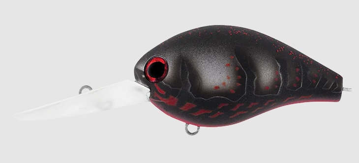 Daiwa Steez RPM Crank Mid -10 Lure - MIDNIGHT RED - Mansfield Hunting & Fishing - Products to prepare for Corona Virus