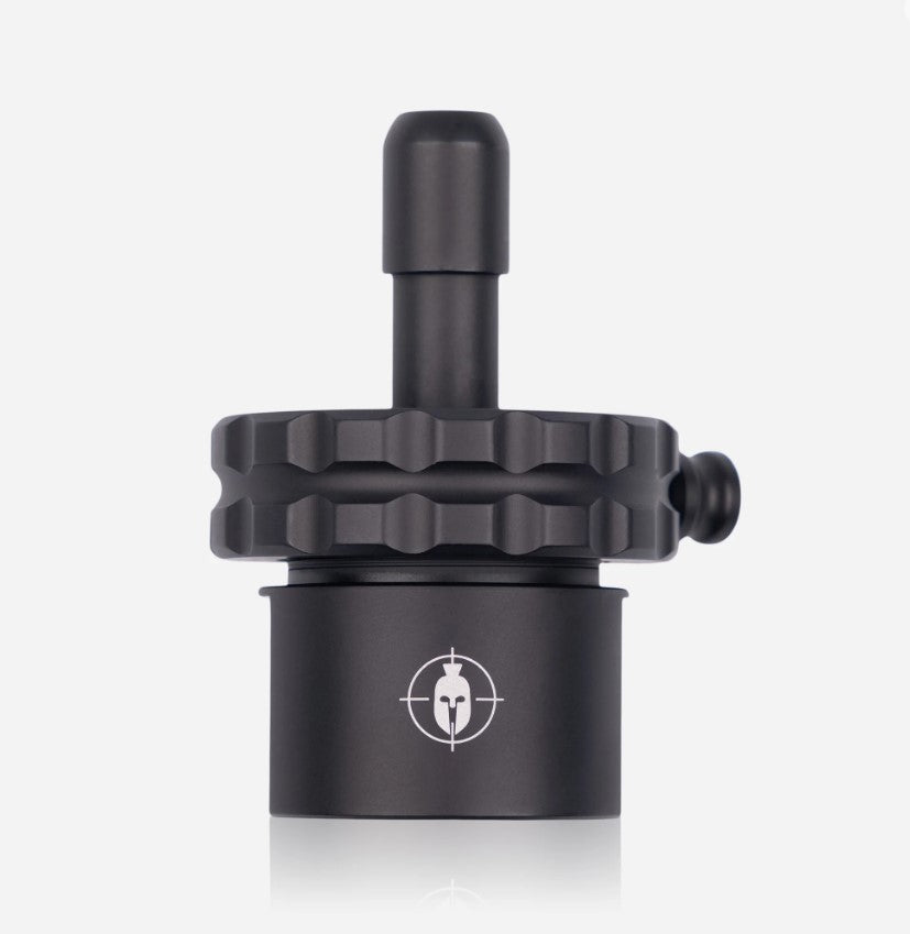 Spartan Precision Davros Head - Black -  - Mansfield Hunting & Fishing - Products to prepare for Corona Virus