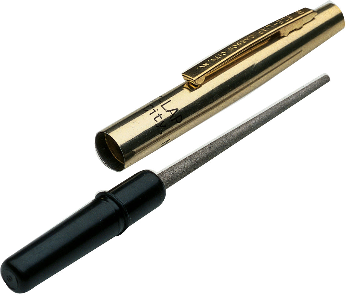 Eze-Lap Diamond Steel Pen Type - 60mm Tapered Shaft - - Mansfield Hunting & Fishing - Products to prepare for Corona Virus