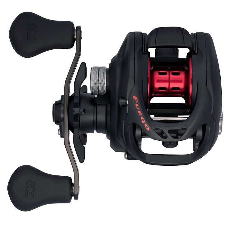 Daiwa Fuego CT 100 Baitcast Reel - 100H / BLACK - Mansfield Hunting & Fishing - Products to prepare for Corona Virus