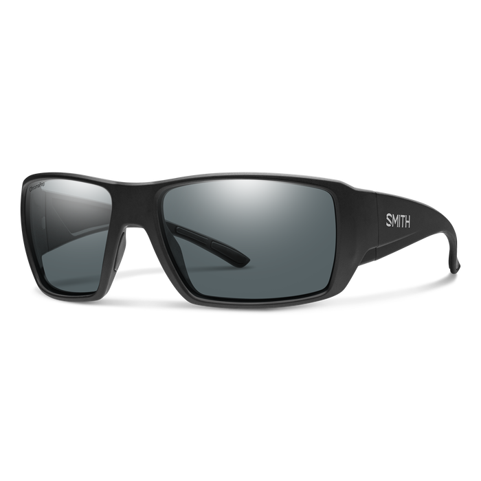 Smith Optics Guides Choice XL Sunglasses - Matte Black Frame Polarized Gray Lense - - Mansfield Hunting & Fishing - Products to prepare for Corona Virus