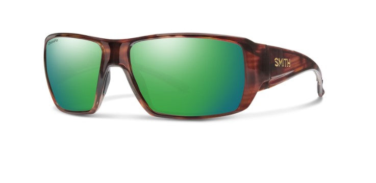 Smith Optics Guides Choice XL Sunglasses - Tortoise Frame Polarized Green Mirror Lense - - Mansfield Hunting & Fishing - Products to prepare for Corona Virus