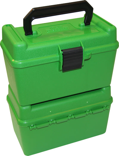 MTM Case-Guard 50rnd Ammo Box 30-06 H50-RL-10 - - Mansfield Hunting & Fishing - Products to prepare for Corona Virus