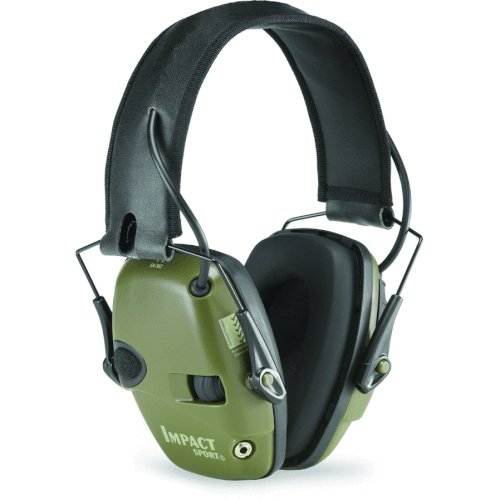 Howard Leight Impact Od Green Ear Muff 24db Rating - - Mansfield Hunting & Fishing - Products to prepare for Corona Virus
