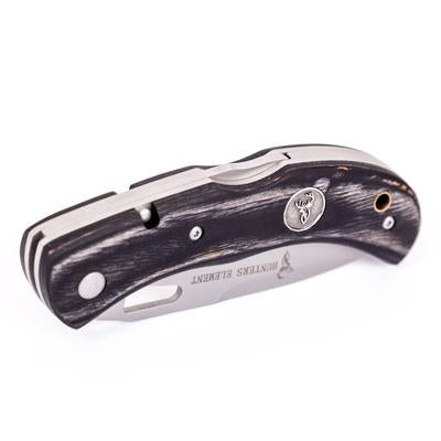 Hunters Element Primary Series Folding Drop Point Knife - - Mansfield Hunting & Fishing - Products to prepare for Corona Virus