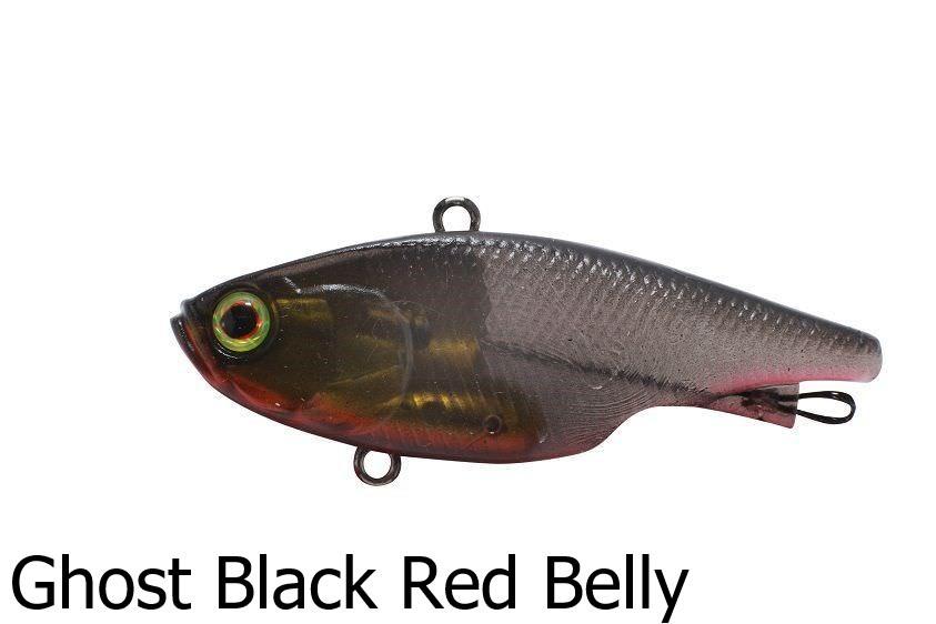 Jackall Mask 60HM 19GR - GHOST BLACK RED BELLY - Mansfield Hunting & Fishing - Products to prepare for Corona Virus