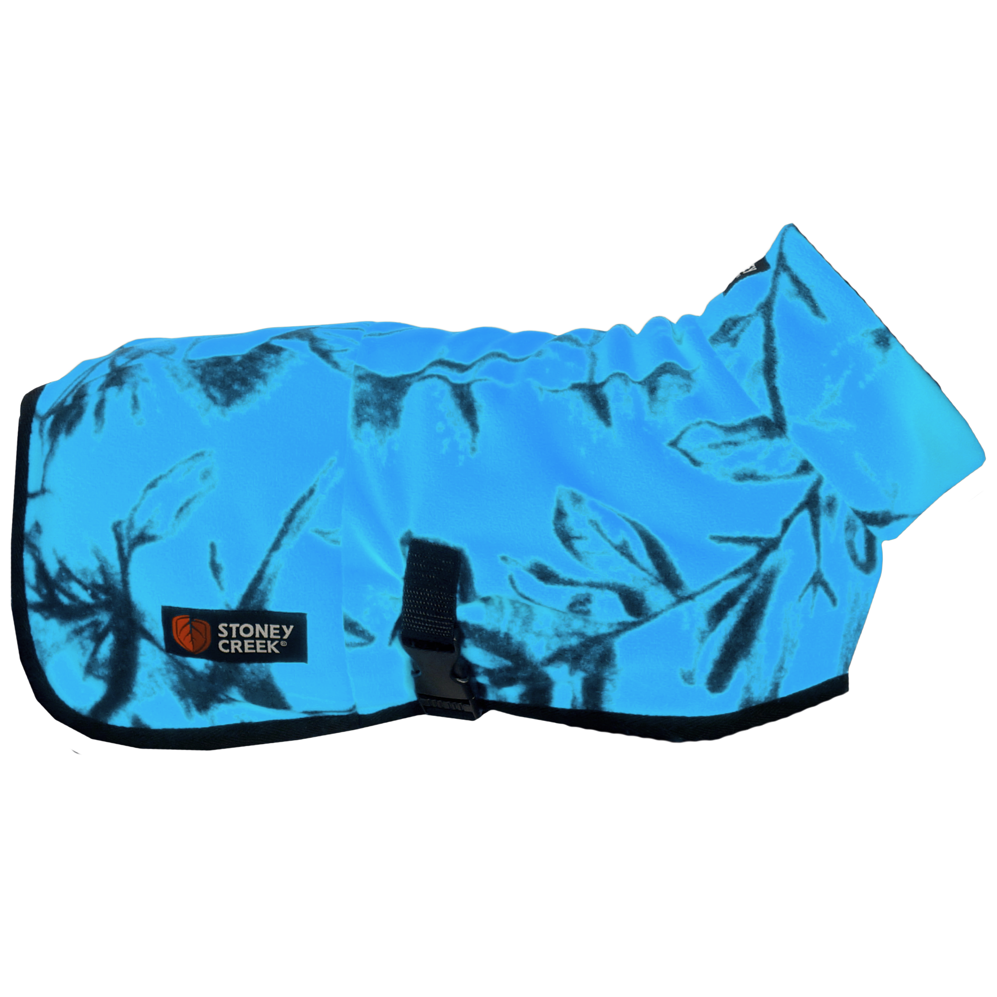Stoney Creek Jones Dog Coat Fleece - Blue Camo - XXS / BLUE - Mansfield Hunting & Fishing - Products to prepare for Corona Virus