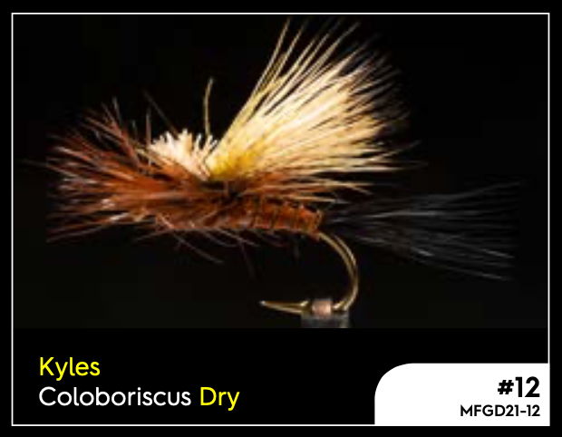Manic Kyles Coloboriscus Dry - #12 - - Mansfield Hunting & Fishing - Products to prepare for Corona Virus