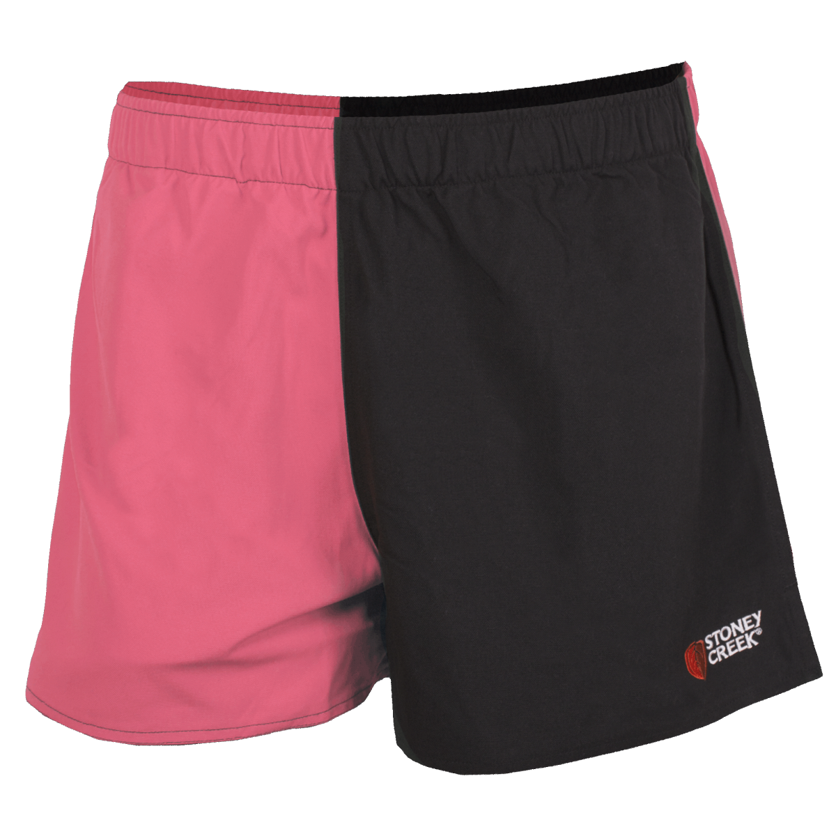 Stoney Creek Kids Jester Shorts - Watermelon/Black - 4 / WATERMELON - Mansfield Hunting & Fishing - Products to prepare for Corona Virus