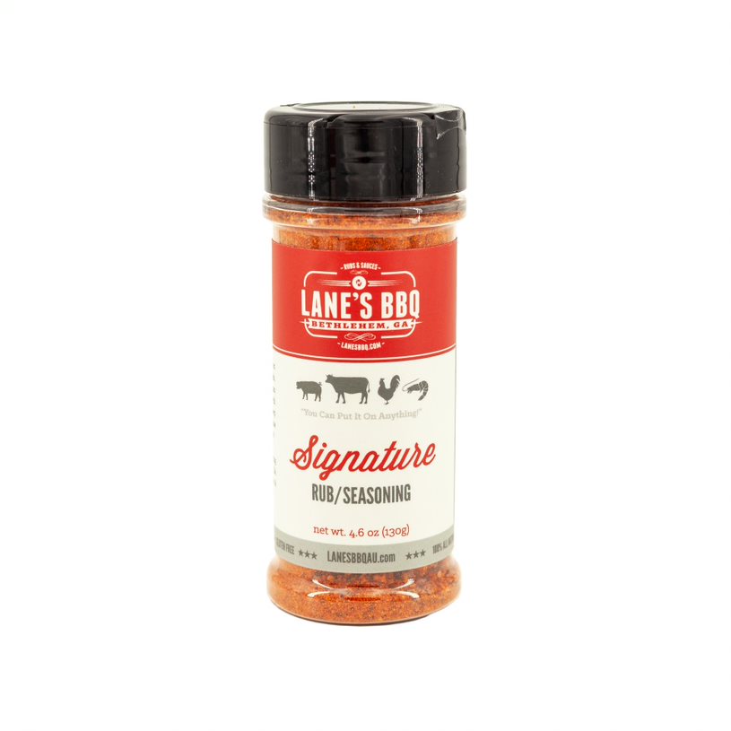 Lanes BBQ Signature Rub - 124gm - 124gm - Mansfield Hunting & Fishing - Products to prepare for Corona Virus