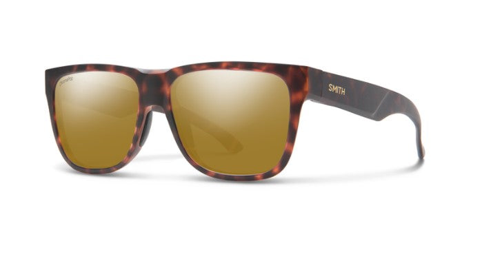 Smith Optics Lowdown - 2 Matte Tortoise Frame Polarized Bronze Mirror - - Mansfield Hunting & Fishing - Products to prepare for Corona Virus
