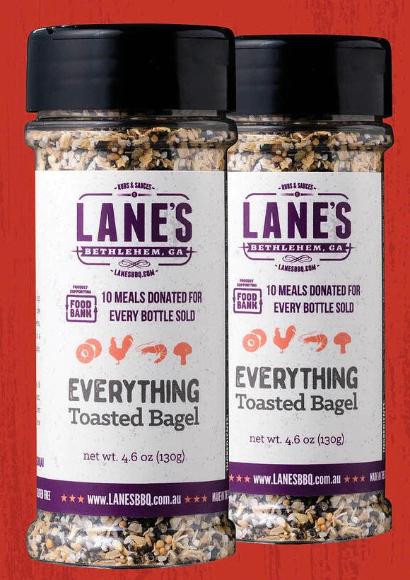 Lane's BBQ Everything Toasted Bagel 130g -  - Mansfield Hunting & Fishing - Products to prepare for Corona Virus