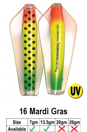 Tassie Devil 7gr - - Mansfield Hunting & Fishing - Products to prepare for Corona Virus