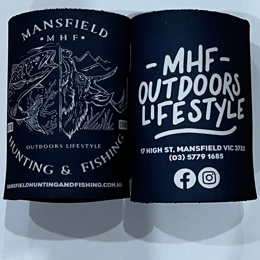 MHF Stubby Holder - Various Colours - NAVY - Mansfield Hunting & Fishing - Products to prepare for Corona Virus