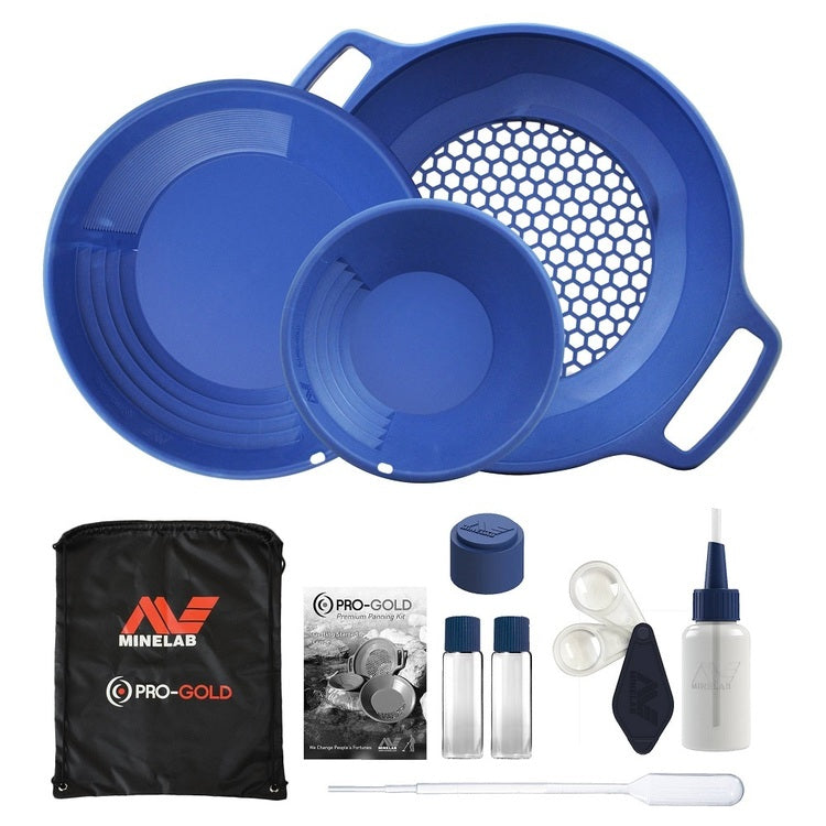 Minelab Pro-Gold Complete Panning Kit - - Mansfield Hunting & Fishing - Products to prepare for Corona Virus
