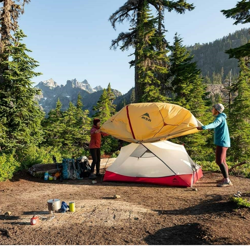 MSR Hubba Hubba 2 Hiking Tent -  - Mansfield Hunting & Fishing - Products to prepare for Corona Virus