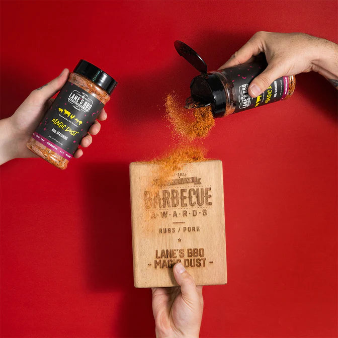 Lanes BBQ Magic Dust Rub Pitmaster 331gm - - Mansfield Hunting & Fishing - Products to prepare for Corona Virus