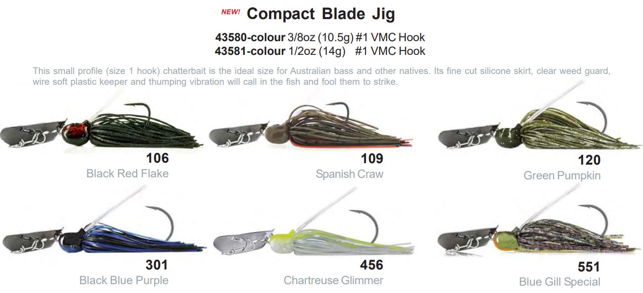 Molix Compact Blade Jig 1/2oz -  - Mansfield Hunting & Fishing - Products to prepare for Corona Virus