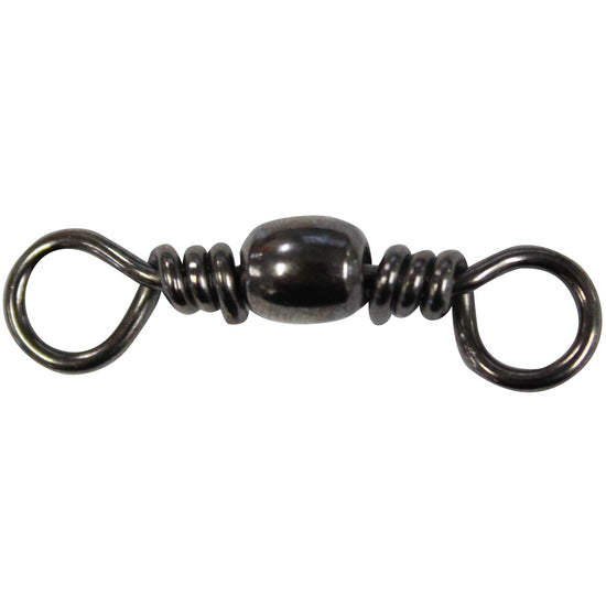Mustad Barrel Swivel - SZ 1 / 121LB / BLACK - Mansfield Hunting & Fishing - Products to prepare for Corona Virus