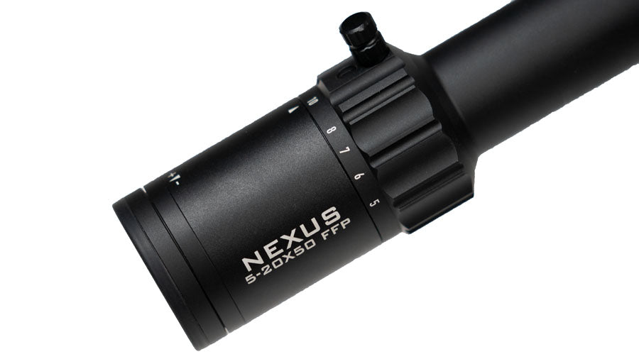 Element Optics Nexus 5-20x50 FFP MRAD APR-1C - - Mansfield Hunting & Fishing - Products to prepare for Corona Virus