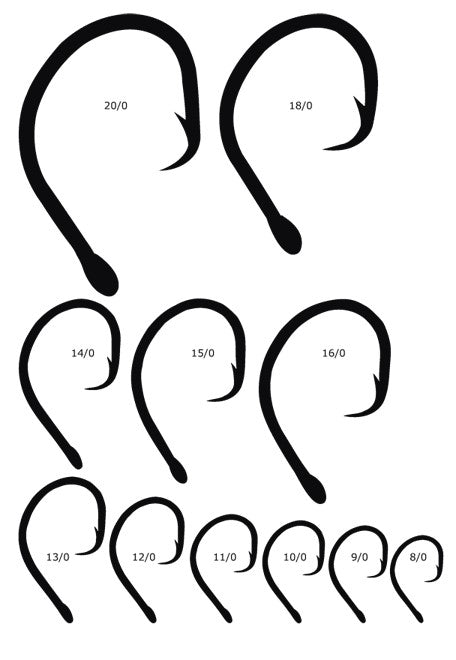 OWNER MOSQUITO CIRCLE HOOK - 1 / BLACK CHROME - Mansfield Hunting & Fishing - Products to prepare for Corona Virus