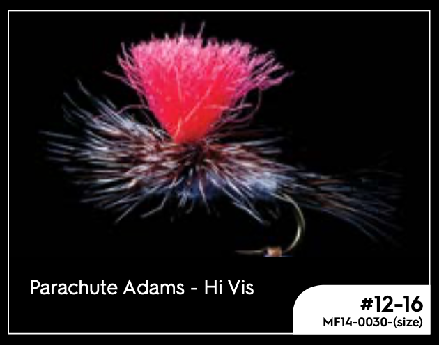 Manic Parachute Adams - Hi Vis - - Mansfield Hunting & Fishing - Products to prepare for Corona Virus
