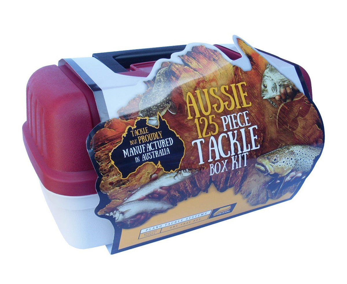 aussie fish box Plano 6101 Aussie 125 Piece Tackle Box