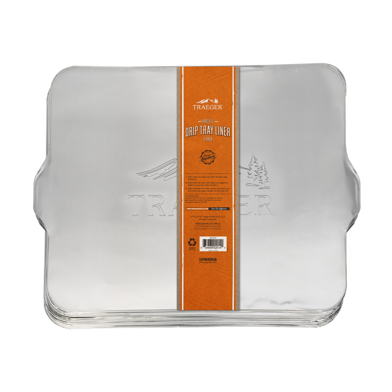 Traeger Drip Tray Liner 5 Pack - Pro 575 - - Mansfield Hunting & Fishing - Products to prepare for Corona Virus