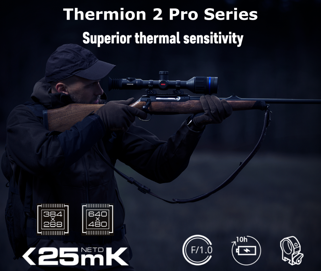 Pulsar Thermion 2 XQ50 Pro Thermal Riflescope -  - Mansfield Hunting & Fishing - Products to prepare for Corona Virus