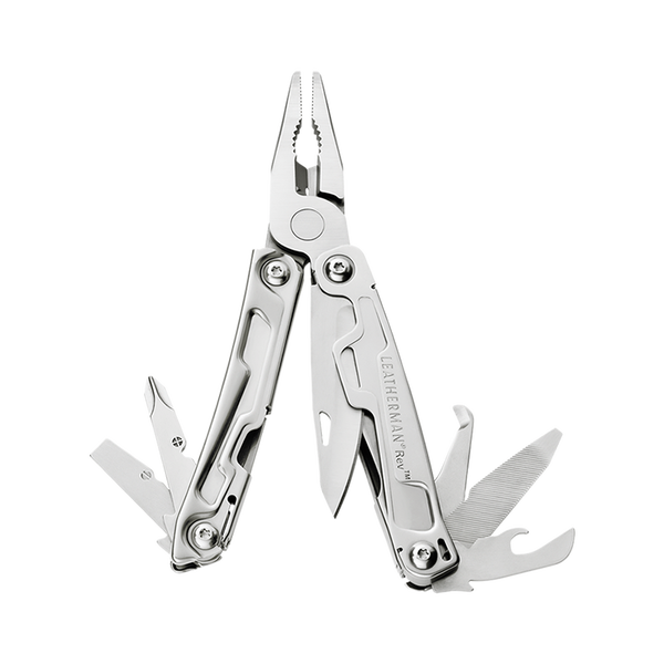 Leatherman Rev - No Sheath - Clam -  - Mansfield Hunting & Fishing - Products to prepare for Corona Virus