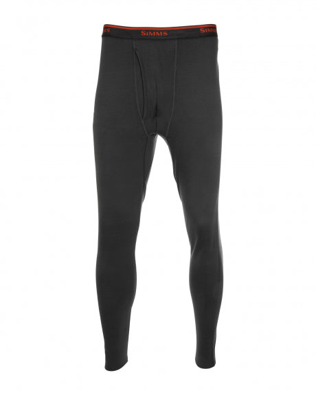 Simms Lightweight Base Layer Bottom - Carbon - M - Mansfield Hunting & Fishing - Products to prepare for Corona Virus